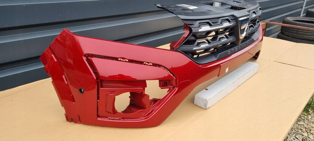 фото №11, Dacia sandero stepway iii 2020- бампер перед оригінал g198