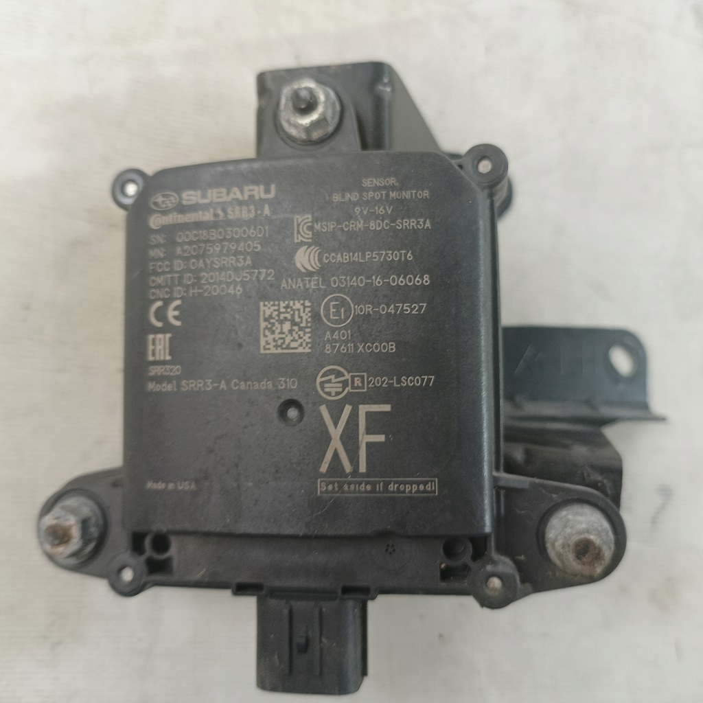 фото №10, Subaru ascent 19- модуль радар датчик мертвого pola usa 10r-047527