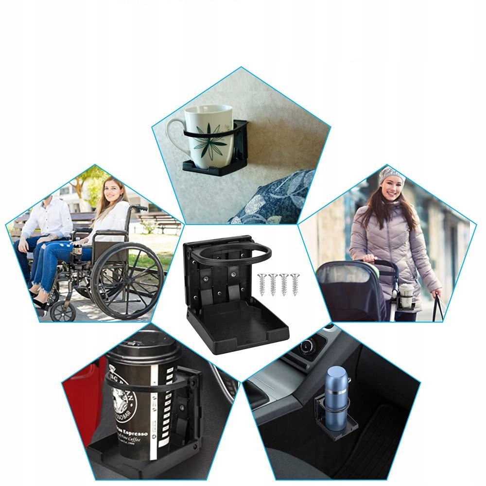 фото №11, 2x кронштейн автомобіля чашка універсальний чашка кронштейн