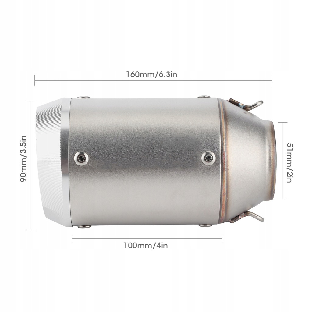 фото №16, Труба выхлопная motocykla 51mm труба вентиляционная