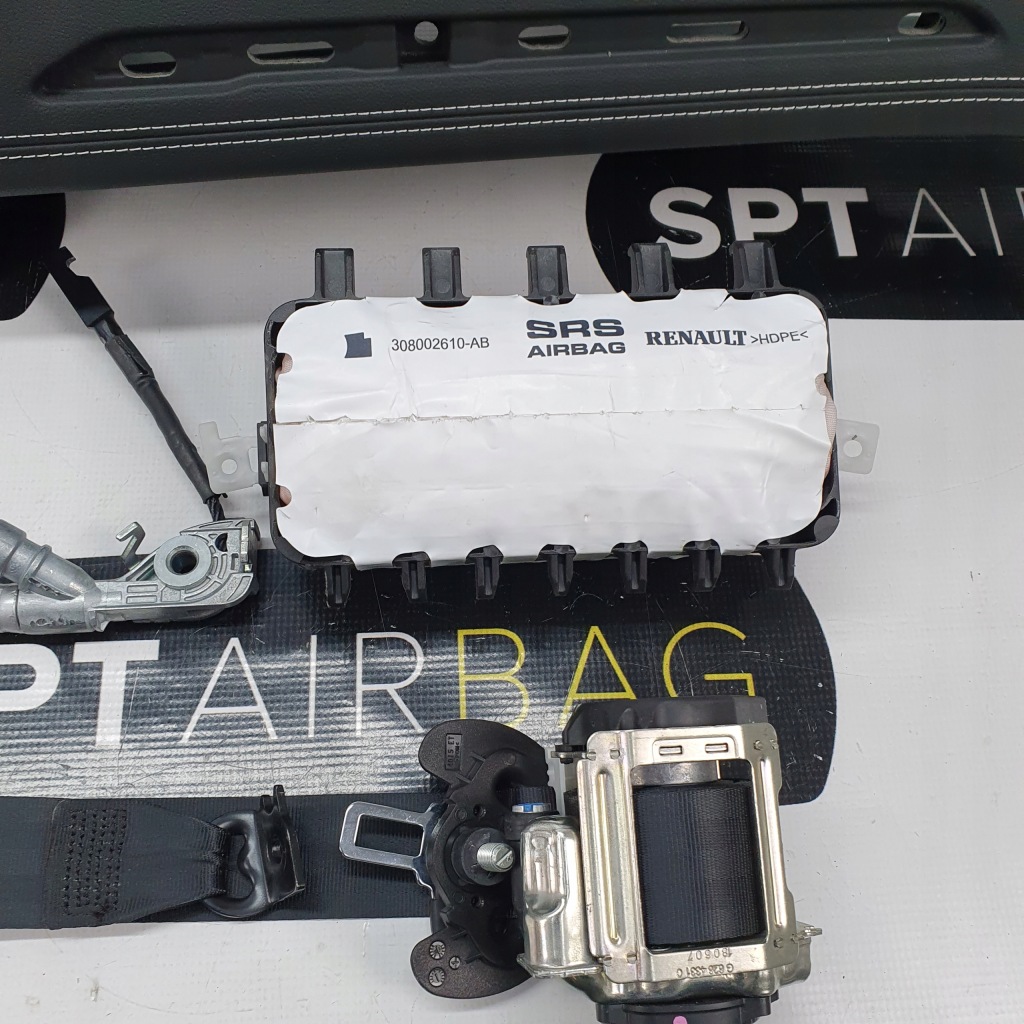 фото №10, Scenic iv 4 приборная панель приборная панель консоль подушки безопасности ремни подушка безопасности нитка head up