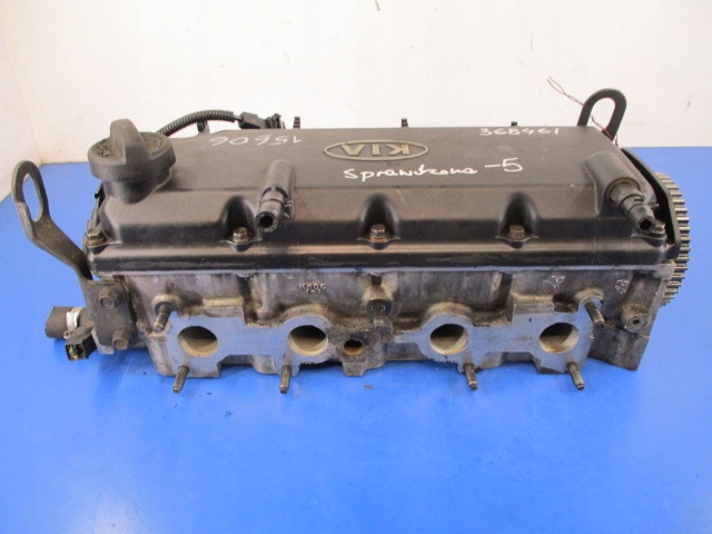 фото №5, Kia rio i 1.3 8v 75km головка вал свечи зажигания крышка