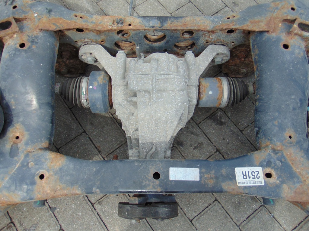 фото №4, Балка подвеска задняя mercedes r w251 3.0d 4-matic