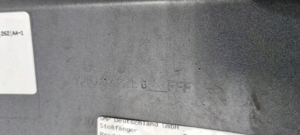 фото №9, Porsche taycan 4 cross turismo 9j1 2021- бампер передний