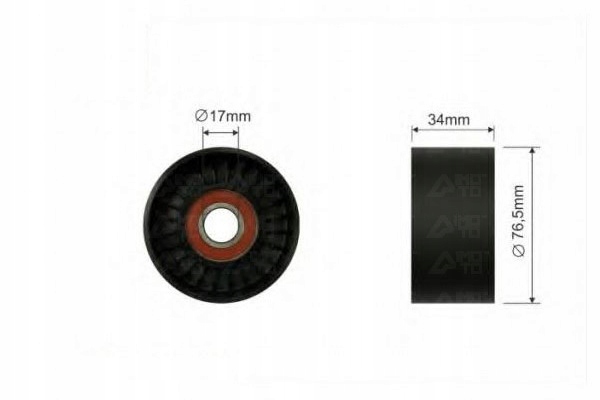 фото №2, Caffaro ролик ремінь ford expedition 4.6 xlt