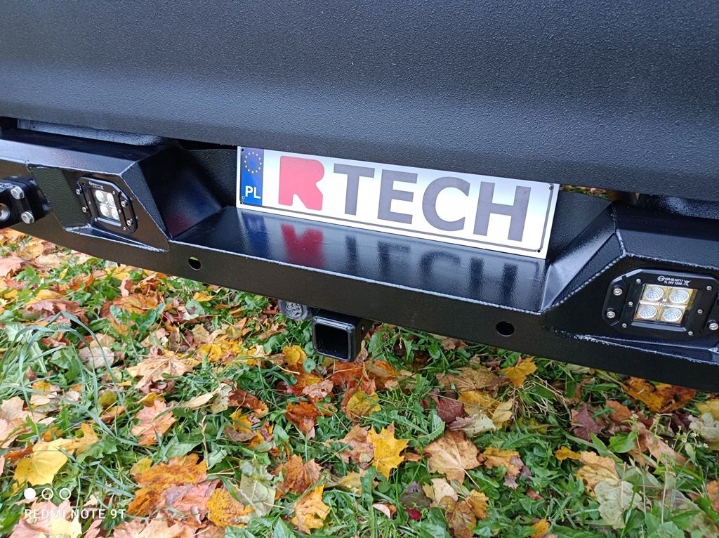 фото №7, Toyota hilux vii бампер сталевий задня задній rtech