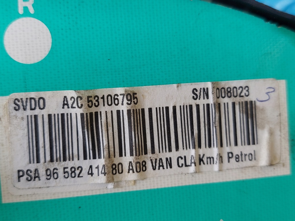 Лічильник приладова панель peugeot 1007 1.4 b a2c53106795 Оригінал
