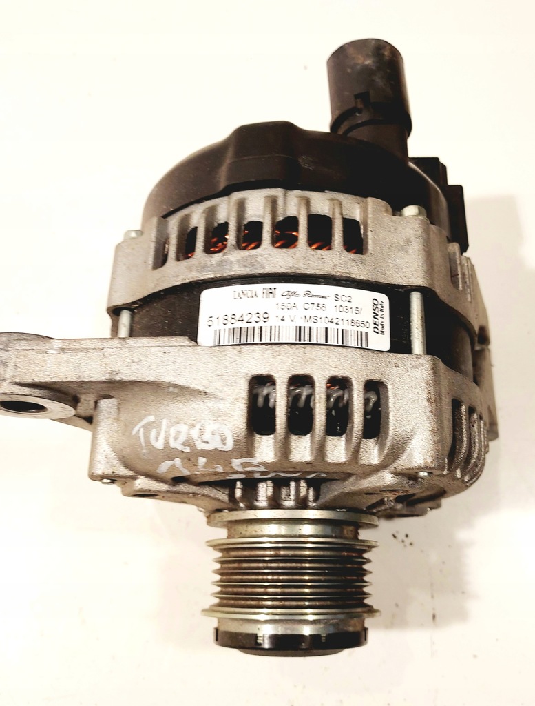 фото №1, Генератор fiat оригінальний номер 51884239