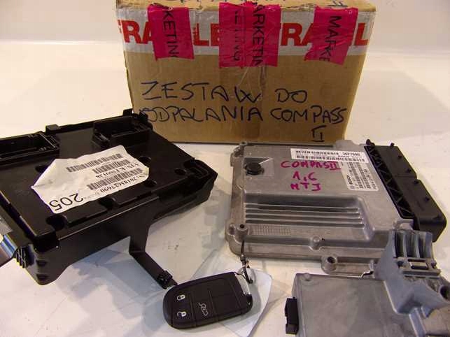 Jeep compass 2 1.6 mtj 17- бортовий комп'ютер замок запалювання bsi 0281035168 Київ