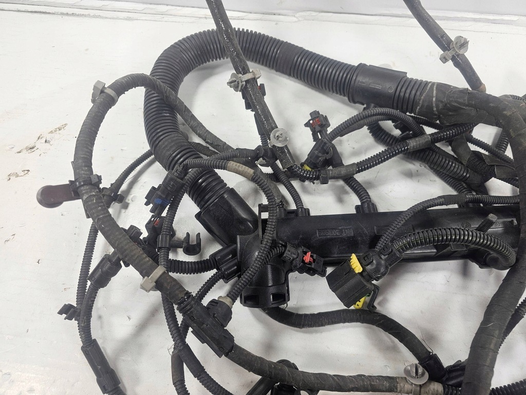 фото №11, Fiat ducato iii жгут электропроводка двигателя 5802550740