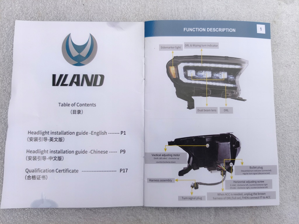 фото №13, Ford ranger v 5 mk5 lift 16- лампа лампы vland full led neon тюнинг