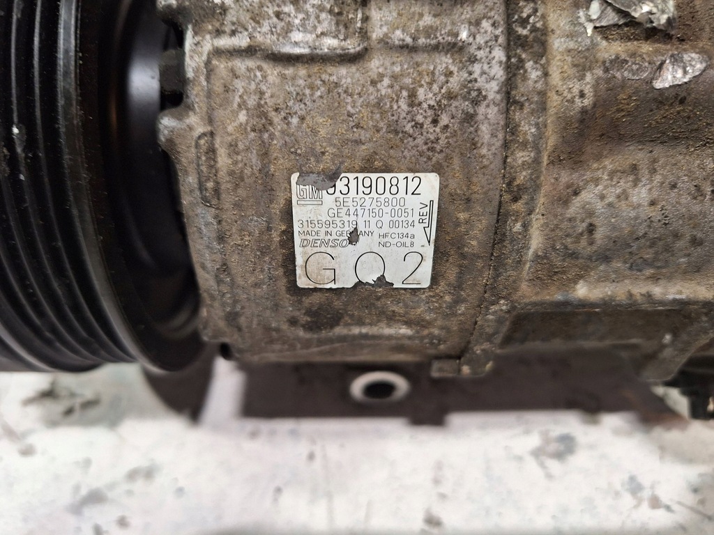 фото №6, Компресор кондиціонера 93190812 opel corsa e 1.2 16v 14-