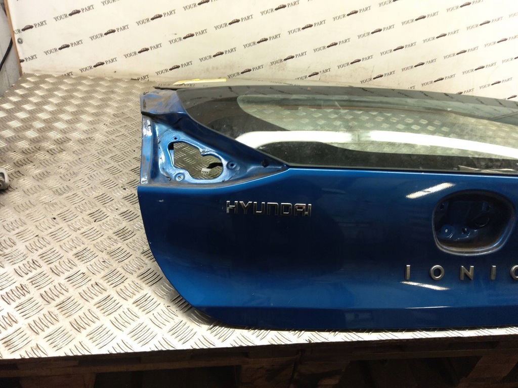 фото №6, Hyundai ioniq 2018 задняя крышка багажника багажника