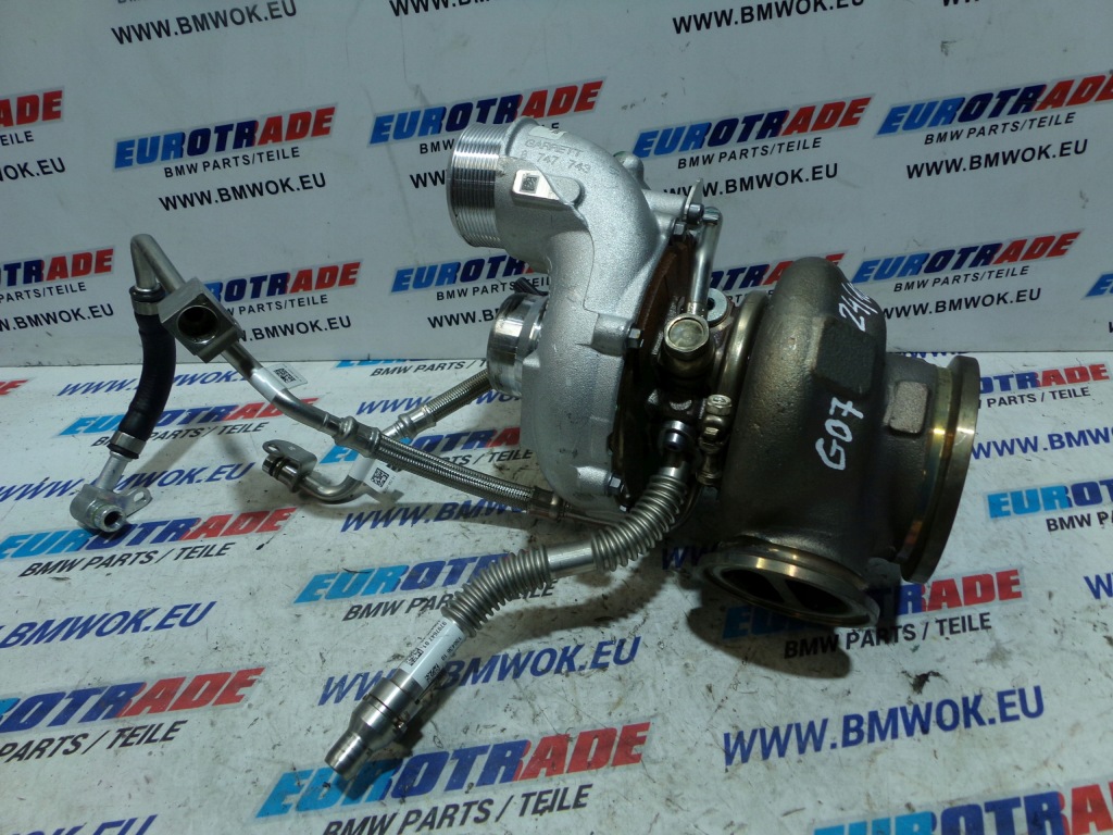 фото №6, Bmw g05 lci g06 lci g07 lci g09 g70 s68t турбонагнітач cyl 1-4 5a2a205