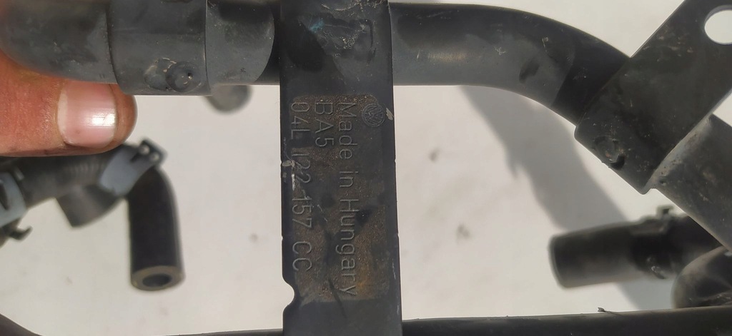 фото №3, Vw audi труба wody 04l122157cc