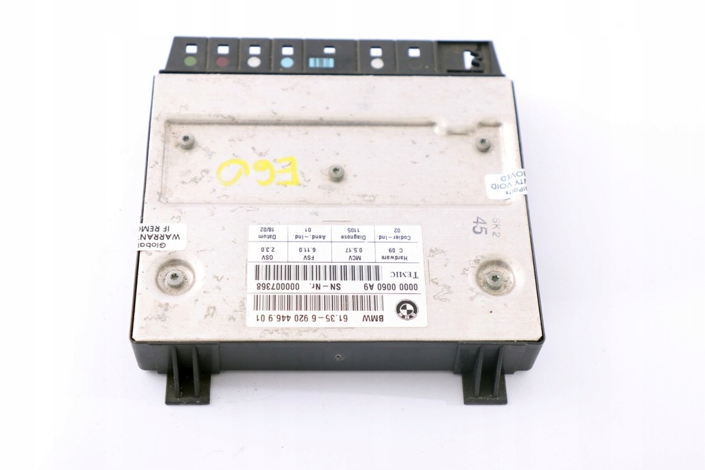 фото №10, Bmw e60 e61 e65 e66 модуль блок управления сиденье перед передний 6927312