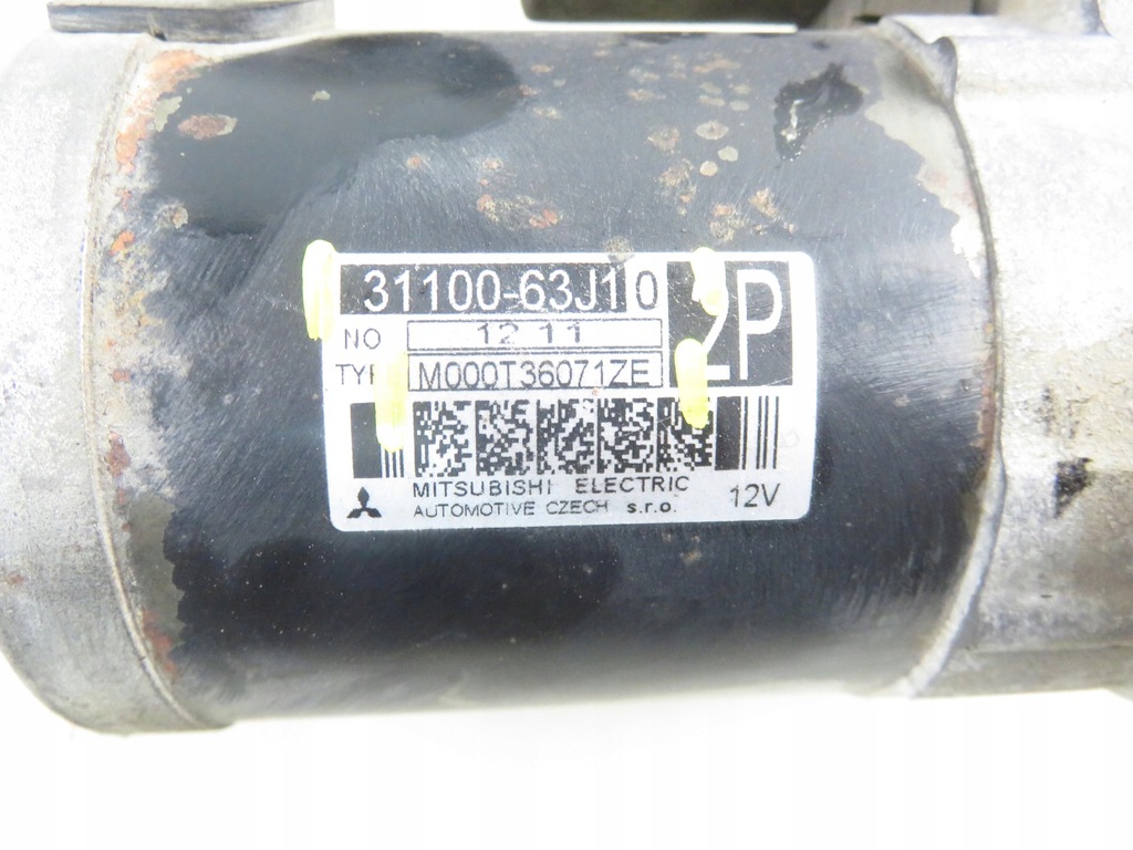фото №5, Стартер suzuki sx4 ey, gy 1.6 vvt m000t36071ze 3110063j10