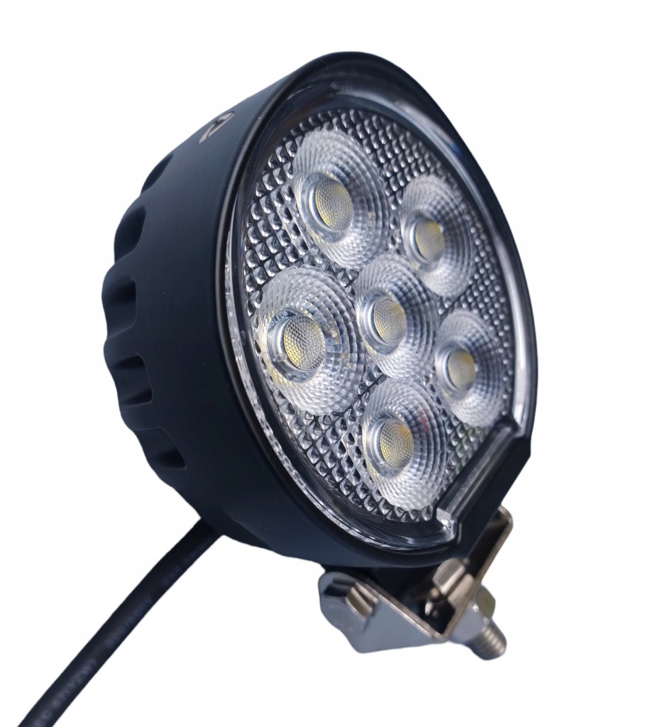 Лампа робоча світлодіодна 24 led 24w 12-24v діоди osram кругла mini протитуманна фара Доставка