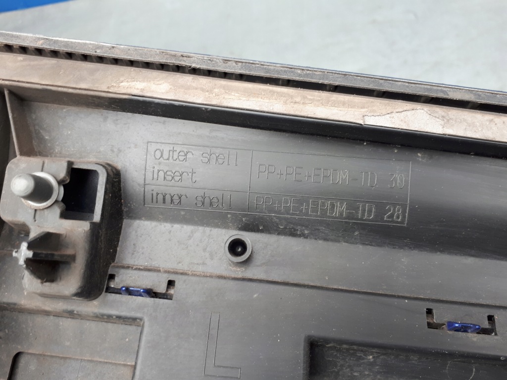 фото №10, Audi q7 4mo 15-19 2015-2019 молдинг левая передняя na дверь niebieska