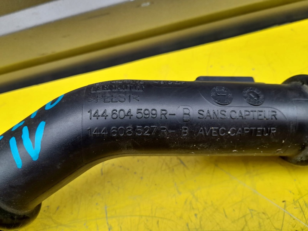 фото №2, Renault clio iv труба шланг turbo 144604599r