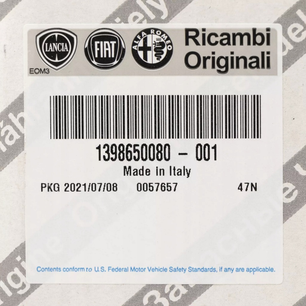 Коробка предохранителей 1398650080 fiat ducato boxer jumper 2014r с Разборки