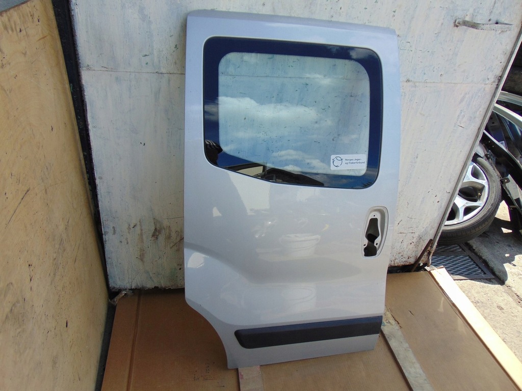 фото №6, Дверь правое раздвижные citroen nemo серебристый стекло