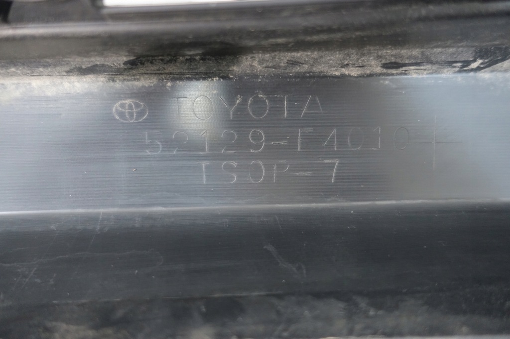 фото №9, Toyota chr c-hr 2016- накладка спойлер решітка бампера перед 52129-f4010