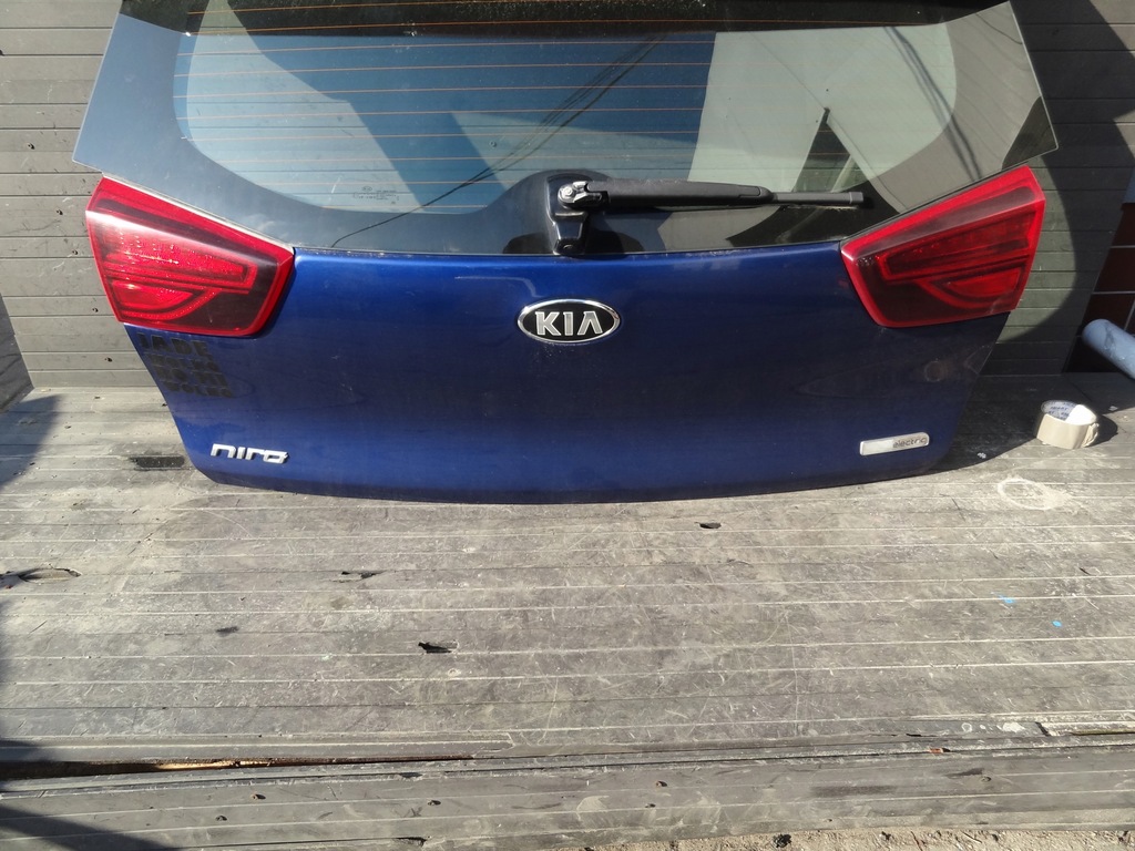 фото №5, Kia niro ev e-niro 2021r lift крышка багажника багажника комплектная оригинал