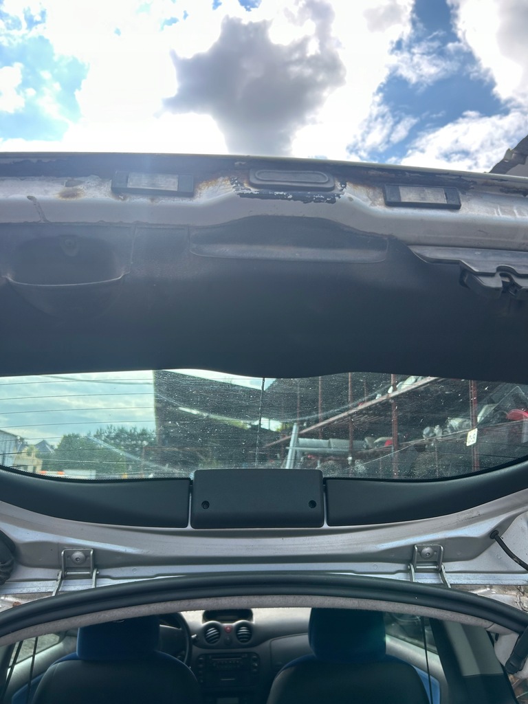 фото №5, Citroen c2 задняя крышка багажника багажника комплект góra+ dół