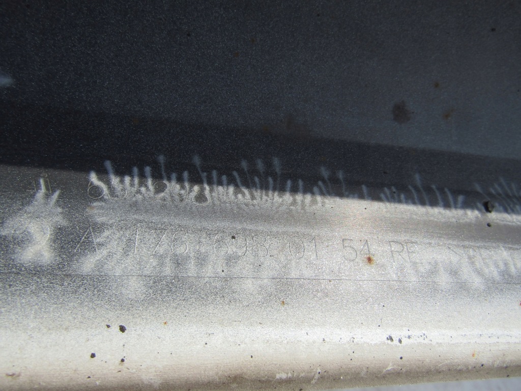 Порог накладка  mercedes a-klasa w176 a45 amg правая Доставка