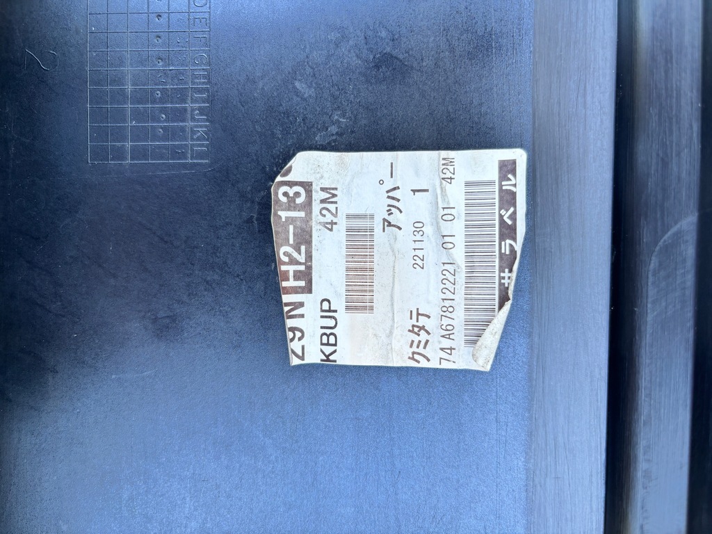 фото №11, Mazda cx90 cx 90 накладка верхний решетка бампера перед kbb3-507e1