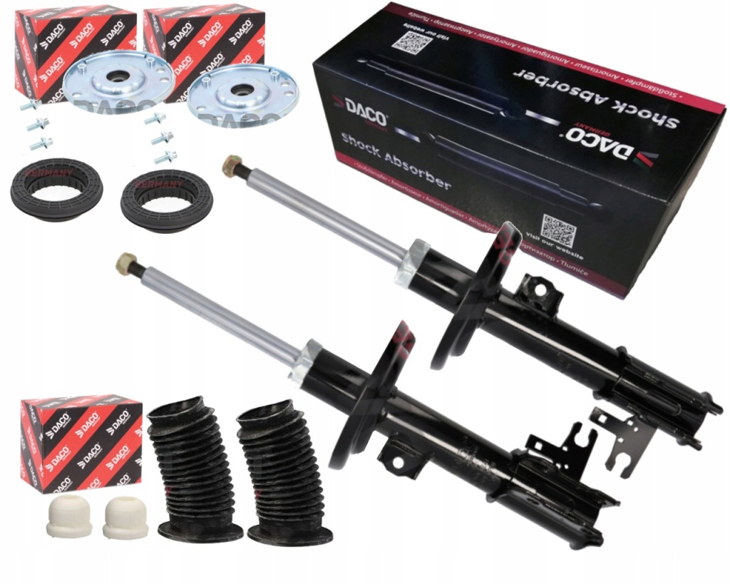 фото №1, Daco 2x амортизаторы + подушки безопасности защита i отбойники opel vectra c 2004- signum