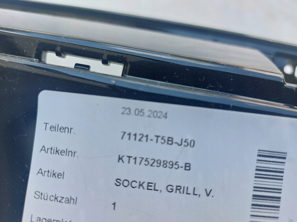 фото №6, Решётка радиатора решётка радиатора honda jazz 4 lift 2018- 71121-t5b-j50