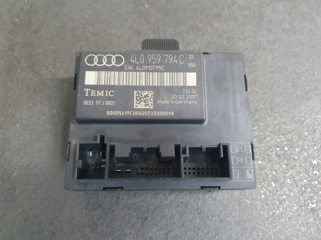 фото №1, Модуль дверь правый задняя audi q7 4l0959794c