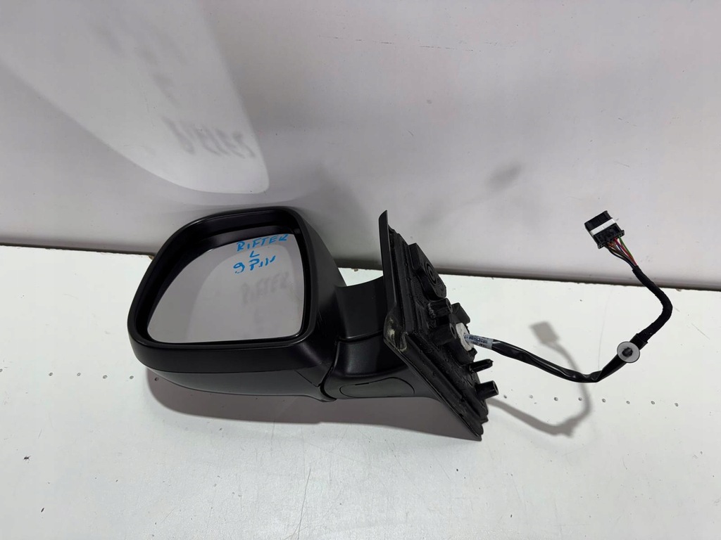 фото №2, Peugeot rifter partner berlingo combo дзеркало ліва 9 pin асистент
