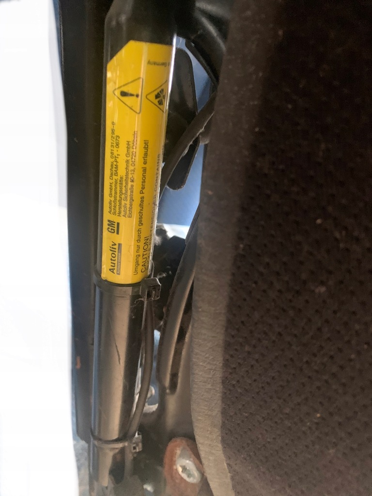 фото №8, Клипса натяжитель поперечина безопасности левая astra g