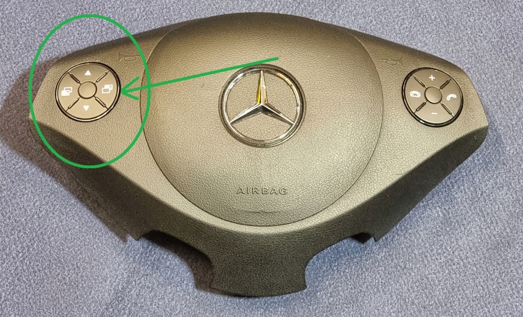 фото №1, Mercedes sprinter w906 кнопки мультифункция