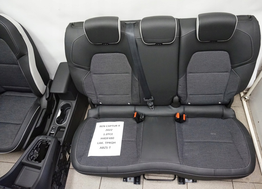 фото №8, Сиденья заднее сиденье середина салон renault captur ii