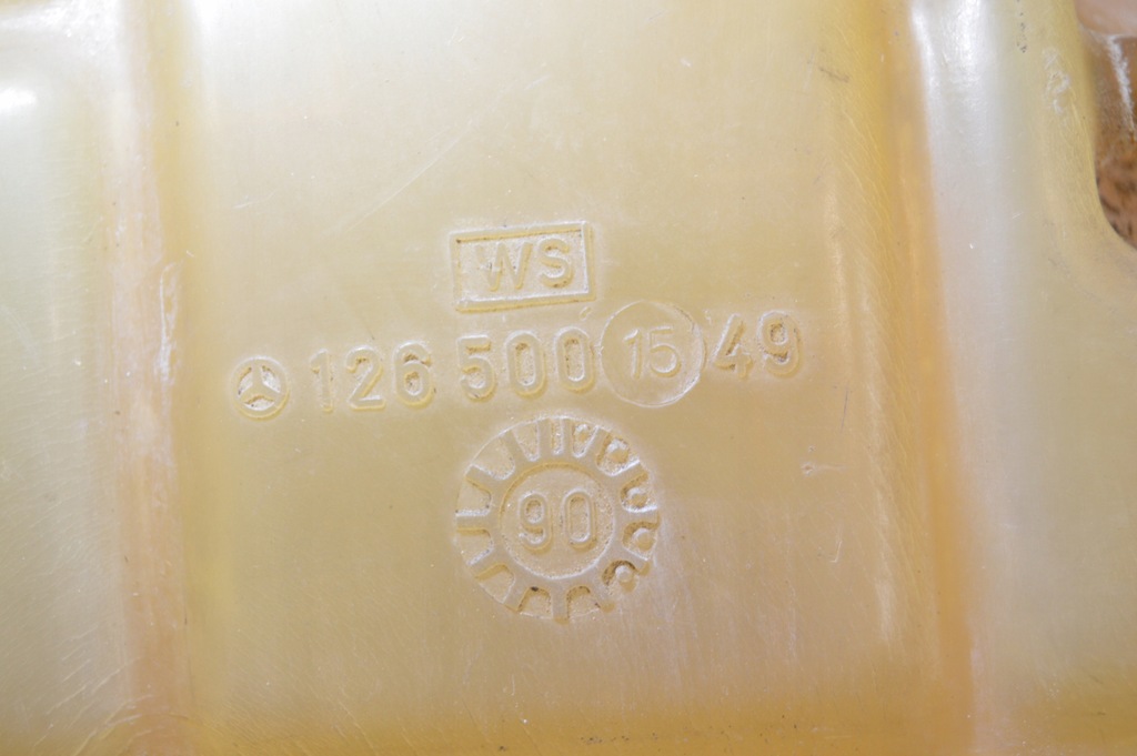 фото №8, Бачок розширювальний рідина охолоджуючої mercedes w126 1265001549