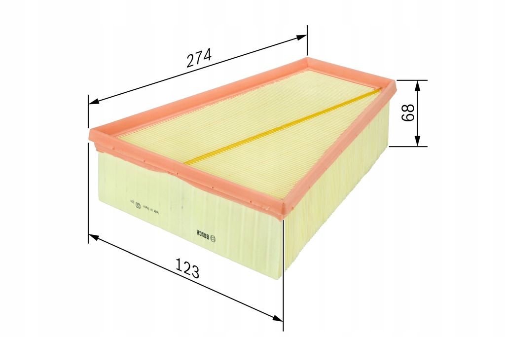 фото №1, Bosch f 026 400 343 фильтр воздуха