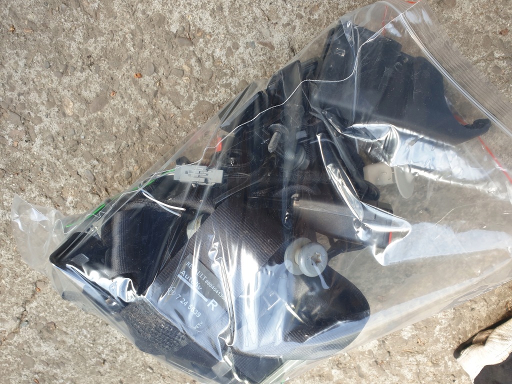 фото №8, Сидіння заднє сидіння ремені болти renault clio 4 iv 2017- 5d hb lift gorlice