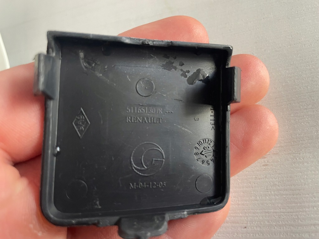 фото №11, Dacia logan mcv ii 2013-2020 заглушка фаркоп задняя оригинальный номер