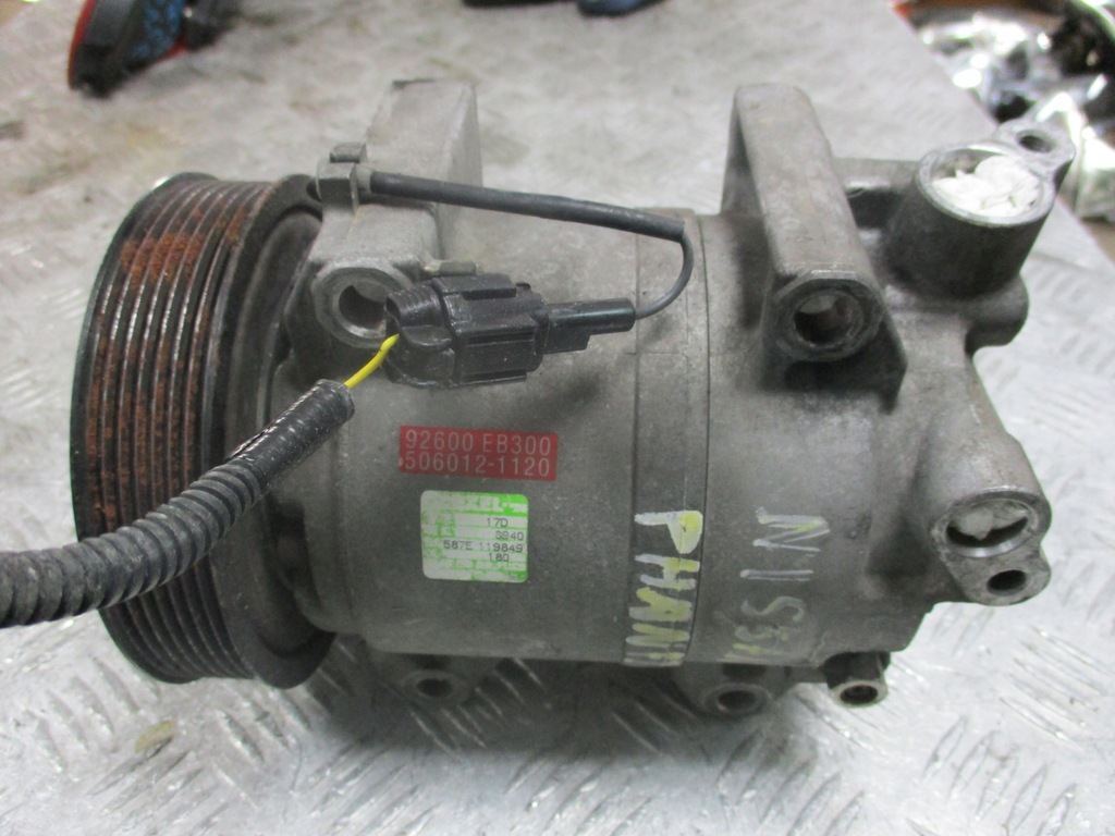 фото №1, Компрессор кондиционер nissan pathfinder r51 2.5 dci