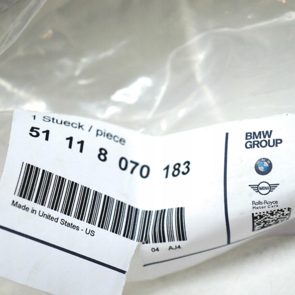 фото №10, Bmw x6 g06 m пена защитная na передний бампер 51118070183 8070183