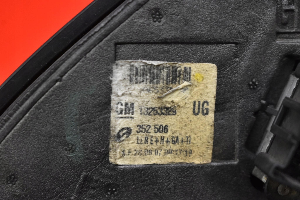 фото №5, Дзеркало ліва чорні 13253329ug opel vectra c lift 05-09 10 pin