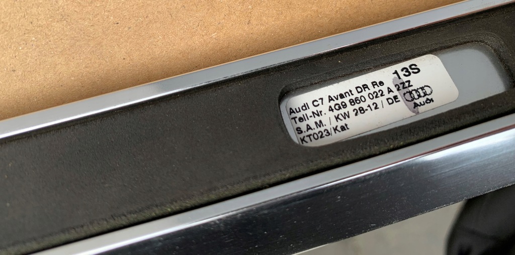 фото №10, Audi a6 c7 4g avant рейлинги кровельные комплект