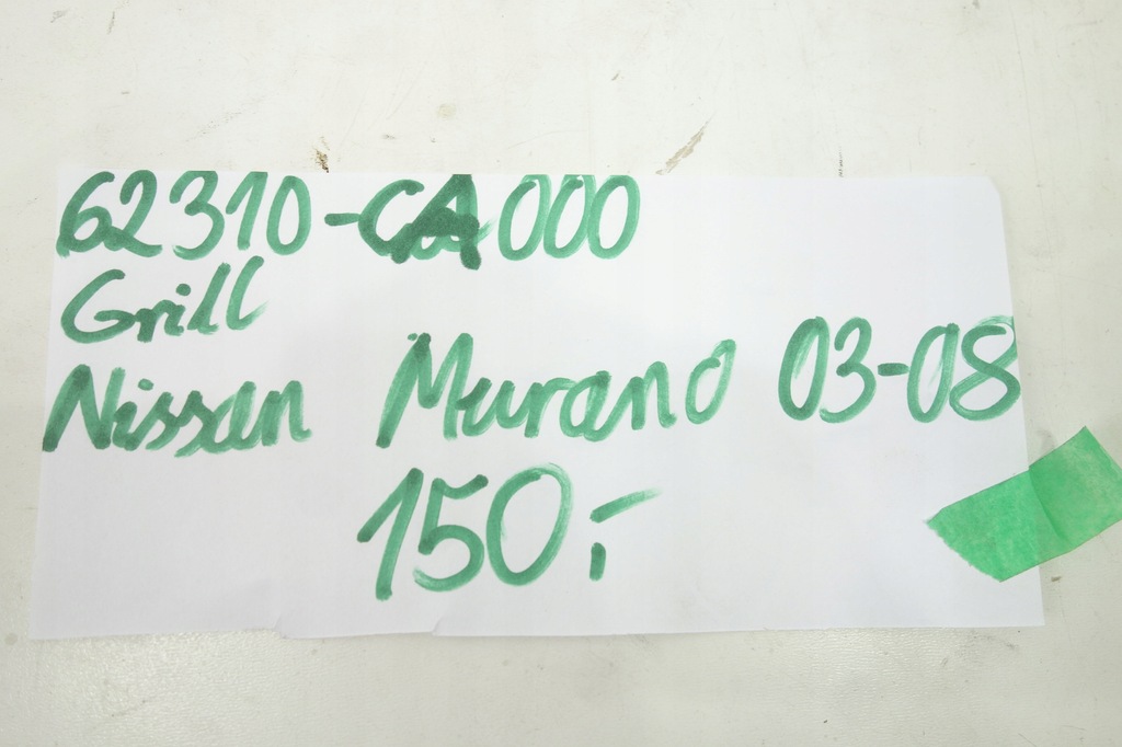 фото №8, Решітка радіатора хром nissan murano 03-08 62310--ca000