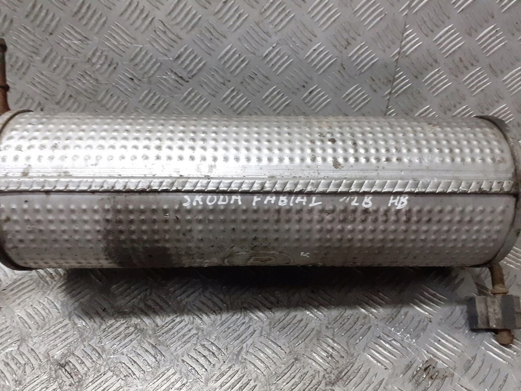 фото №5, Выхлоп гаситель skoda fabia i 1.2