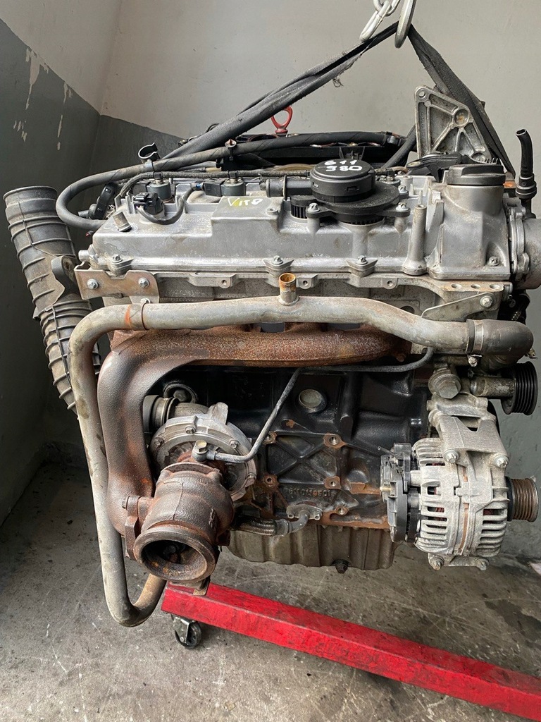 фото №8, Двигун kompletny mercedes vito w638 om611.980