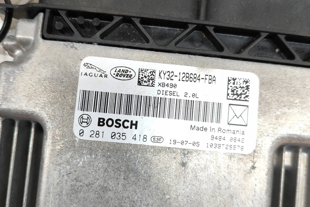 фото №6, Jaguar f-pace x761 блок керуючий двигуном ky32-12b684-fba 2.0 дизель